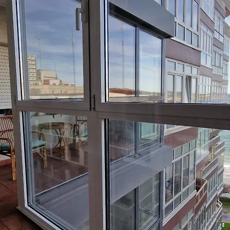 El Ventanal De La Playa - 6 Pax - 4 Hab Y 2 Banos - Vut-4511-as * Хихон