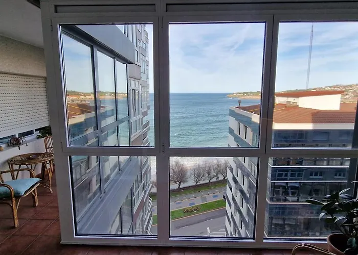 El Ventanal De La Playa - 6 Pax - 4 Hab Y 2 Baños - Vut-4511-as * Gijón